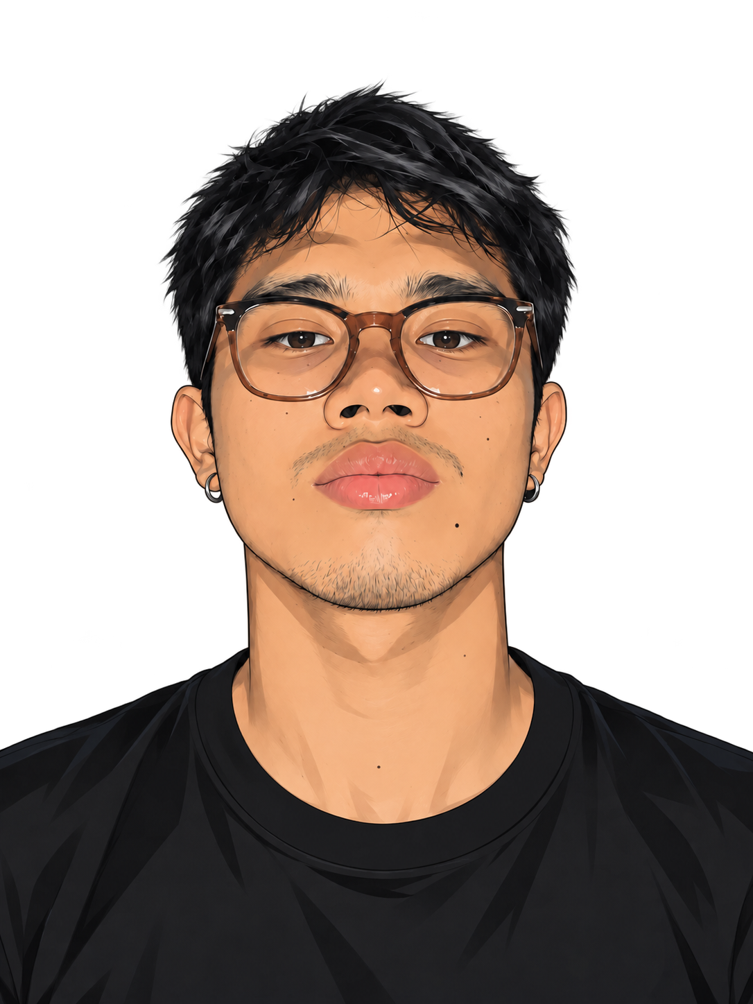 Portrait of Franz Niño Pansoy